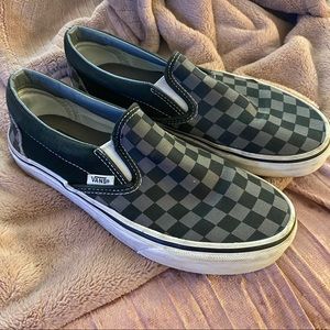 Vans Checkered Slip Ons